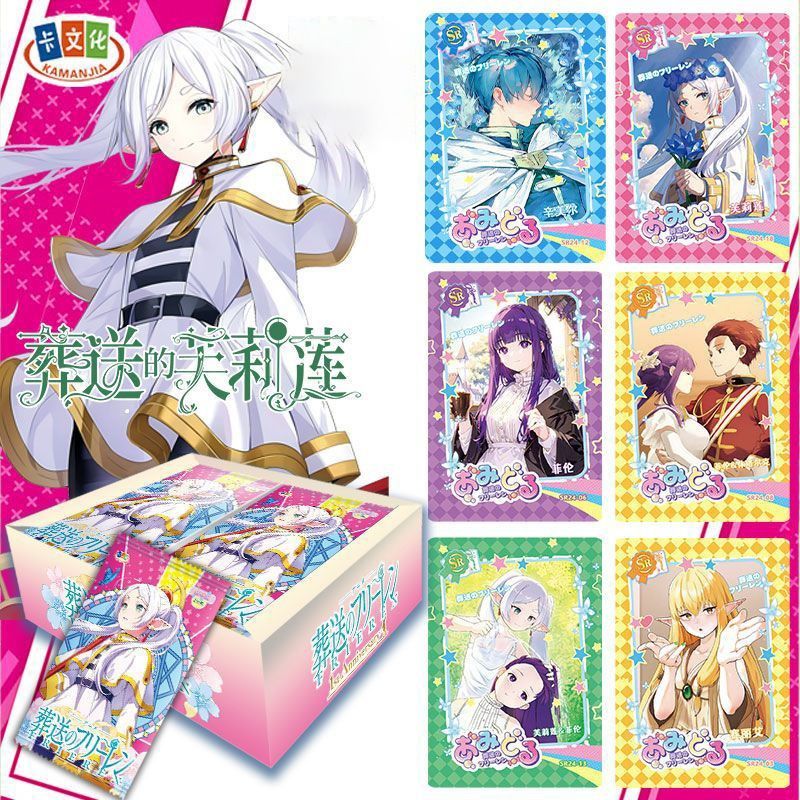 hỏa tốc hcm Vũ Trí Ba Hộp Thẻ Bài 5 ảnh nhân phẩm anime waifu Sousou No Frieren Pháp sư tiễn táng