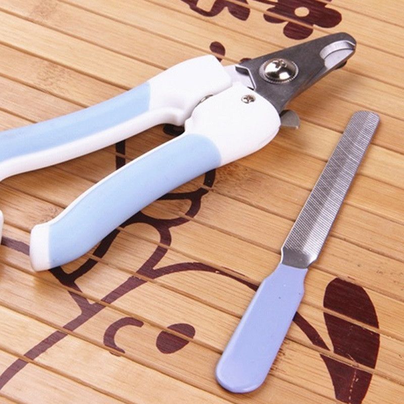 pet [ Hỏa tốc HCM ] Kềm cắt móng cho thú cưng, không gỉ kèm dụng cụ dũa móng cho Chó & Mèo
