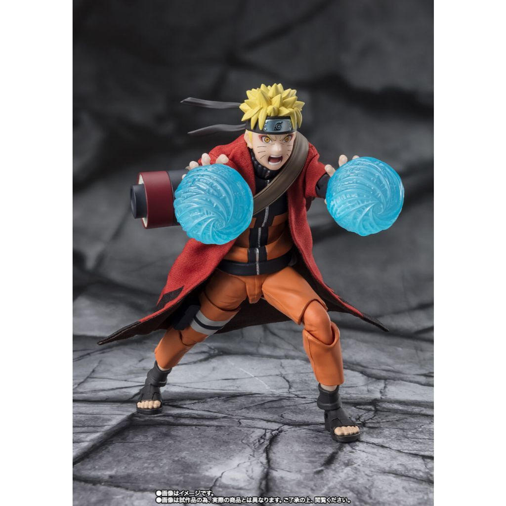 16cm FuLL BoX [ Hỏa tốc HCM ] Mô hình S.H.Figuarts SHF khớp Shippuuden Uzumaki Naruto Sage Mode