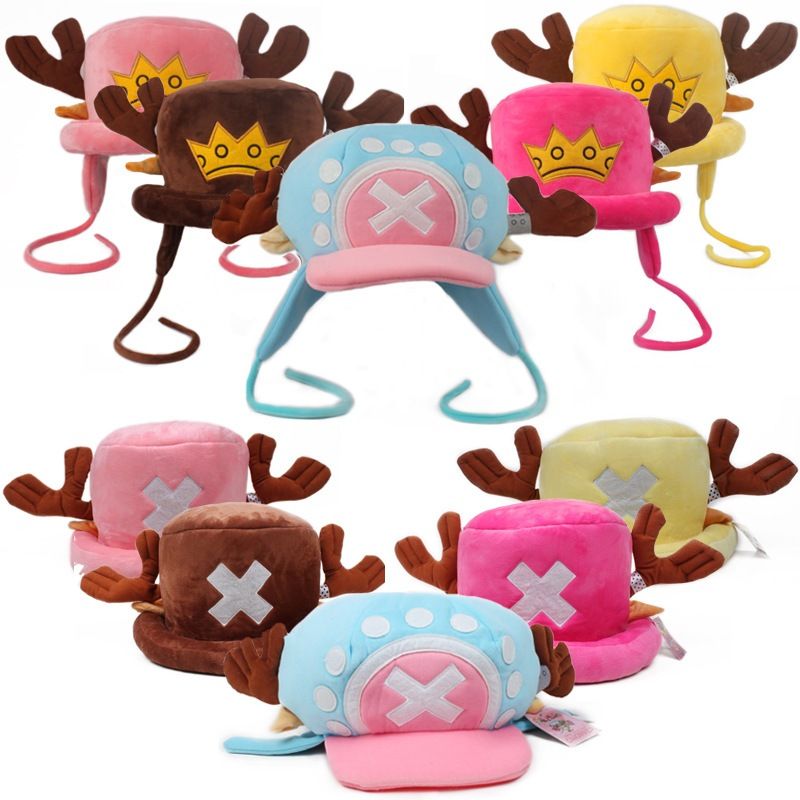 video [ hỏa tốc hcm Vũ Trí Ba Mũ nón Bông Hóa Trang Cosplay Nhân Vật hải tặc Tony Chopper One Piece