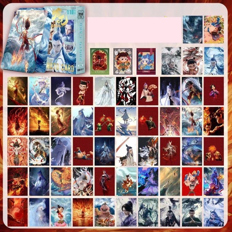 [ Hỏa tốc HCM ][ Vũ Trí Ba ] Hộp 50 thẻ natra 2 ma đồng náo hải HOT na tra