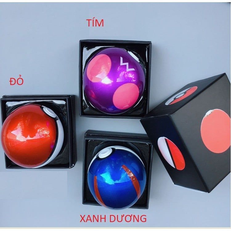 Pin 10000 mAh [ Hỏa tốc HCM ] Combo Sạc Dự Phòng Pokemon ball