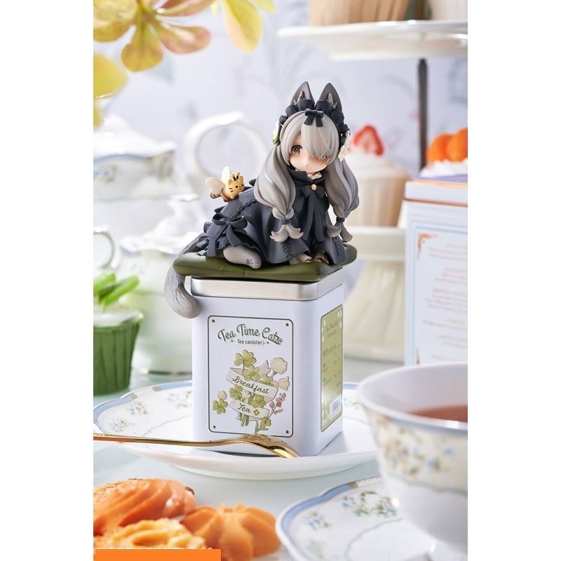 [ hỏa tốc hcm ][ Vũ Trí Ba ] Figure Hộp Trà Và Bé Mèo Có thể đựng đồ bên trong Mô Hình FULL BOX cat tea 2 anime waifu