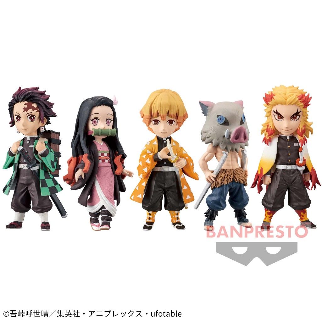 Mô hình wcf Kimetsu No Yaiba figure Tanjiro Nezuko Zenitsu Inosuke rengoku (Có bán lẻ) - figure thanh gươm diệt quỷ