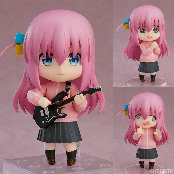 có video [ Vũ Trí Ba ] Mô Hình Nendoroid Hitori Gotou - Bocchi the Rock! 12cm anime waifu
