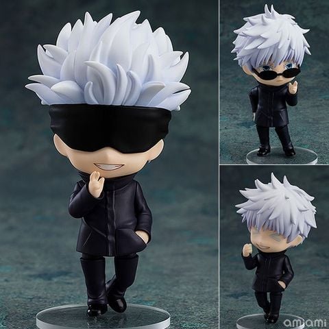12cm FULL BOX [ hỏa tốc hcm ] Mô hình Nendoroid Jujutsu Kaisen - Chú thuật hồi chiến - Satoru Gojo