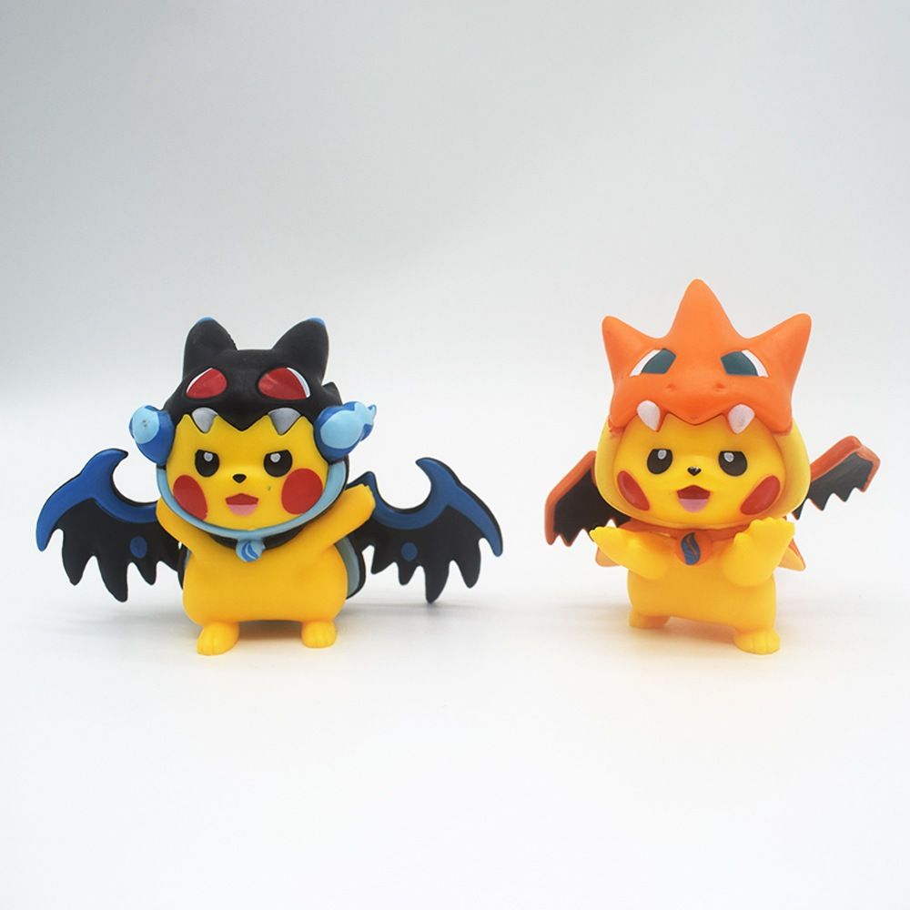 mua 3 tặng 1 [ hỏa tốc hcm ] Vũ Trí Ba Mô hình 7 Pikachu cosplay rông lửa lucario dễ thương pokemon