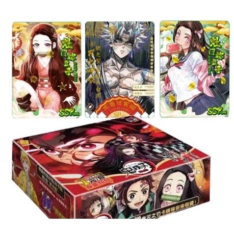 [ hỏa tốc hcm ][ Vũ Trí Ba ] Hộp Thẻ Bài 5 ảnh nhân phẩm ngẫu nhiên Anime thanh gươm diệt quỷ Kimetsu no Yaiba
