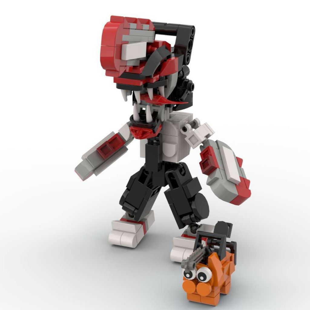 video [ hỏa tốc hcm ][ Vũ Trí Ba ] Mô hình lookup Chainsaw Man makima aki Denji Pochita Power 10cm