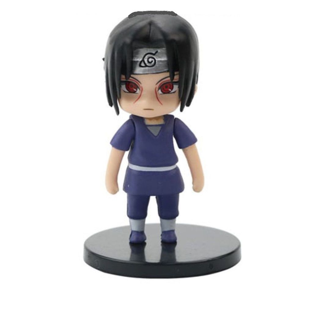 VIDEO Mua 5 tặng 1 [ hỏa tốc hcm ] Mô hình 12 nhân vật Naruto Kakashi Sasuke Itachi Gaara Sakura 8cm