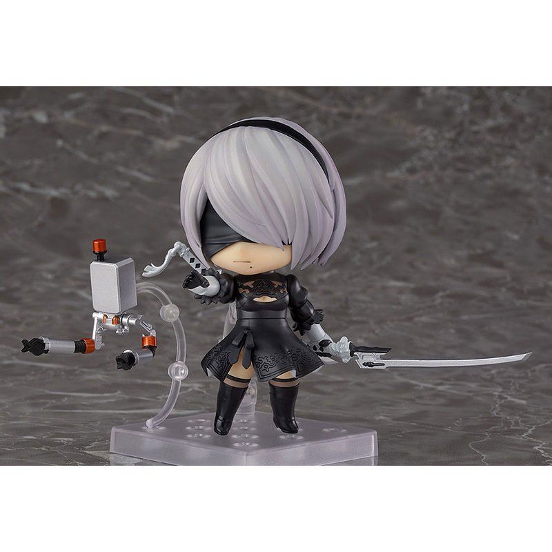 12cm FuLL BoX [ Vũ Trí Ba ] Mô Hình nhân vật Nendoroid - NieR:Automata - 2B  (YoRHa No.2 Type B)