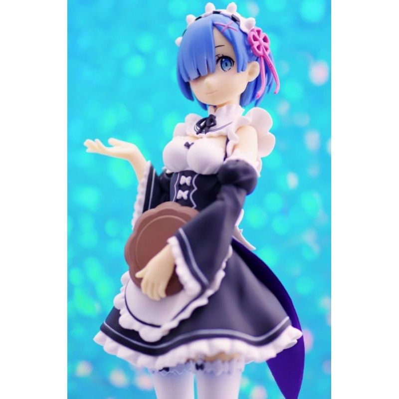 FULL BOX 18cm [ hỏa tốc hcm ][ Vũ Trí Ba ] Mô hình Rem nhân vật Re Zero  - PM Figure