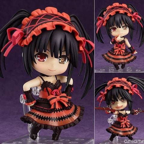 12cm FuLL BoX [ Vũ Trí Ba ] Mô Hình Nendoroid - Date A Live II - Kurumi Tokisaki School