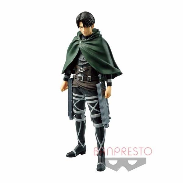 [ hỏa tốc hcm ][ Vũ Trí Ba ] Mô Hình Nhân Vật Eren Levi 18cm FULL BOX Attack On Titan