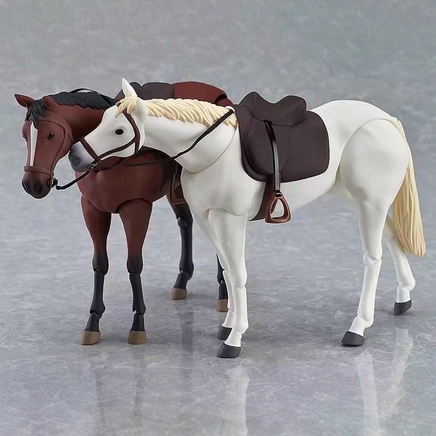16cm FULLOX [ Hỏa Tốc HCM ] MÔ HÌNH NGỰA Nhiều màu KHỚP CỬ ĐỘNG Horse 1:12 scale FIGMA Action Fiugre