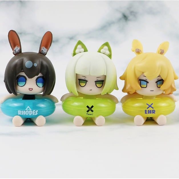 [ Vũ Trí Ba ] Mô hình arknights Set mô hình amiya scadi texas Kal'tsit saria cực nét đẹp anime waifu