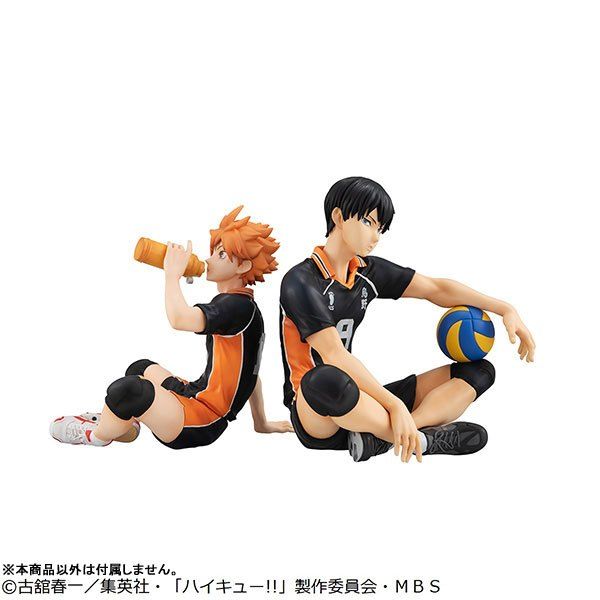 [ Vũ Trí Ba ] Mô hình nhân vật Haikyuu Vua bóng chuyền Tobio Kageyama, Hinata SHoyo 15cm