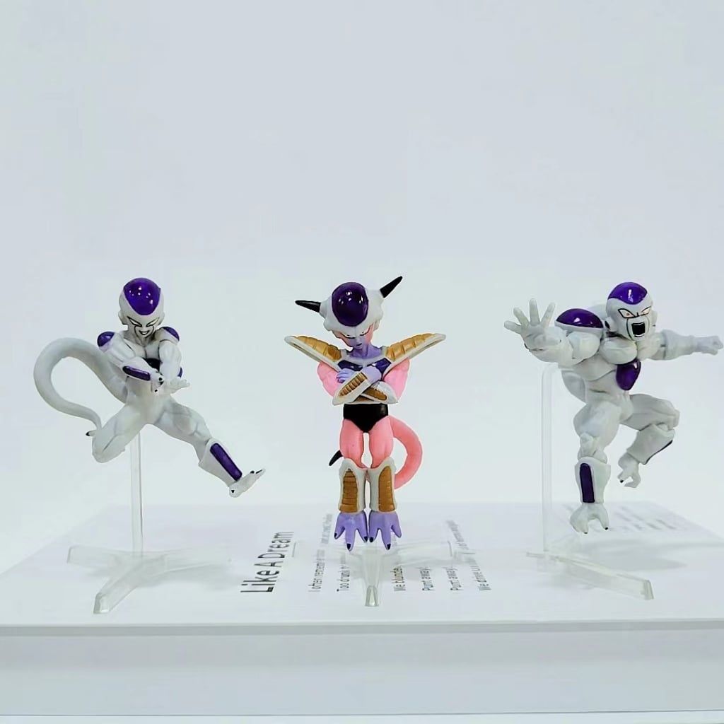 [ hỏa tốc hcm ][ Vũ Trí Ba ] Combo 8 Mô hình frieza Mecha Golden Gold fide Form Final dragon ball