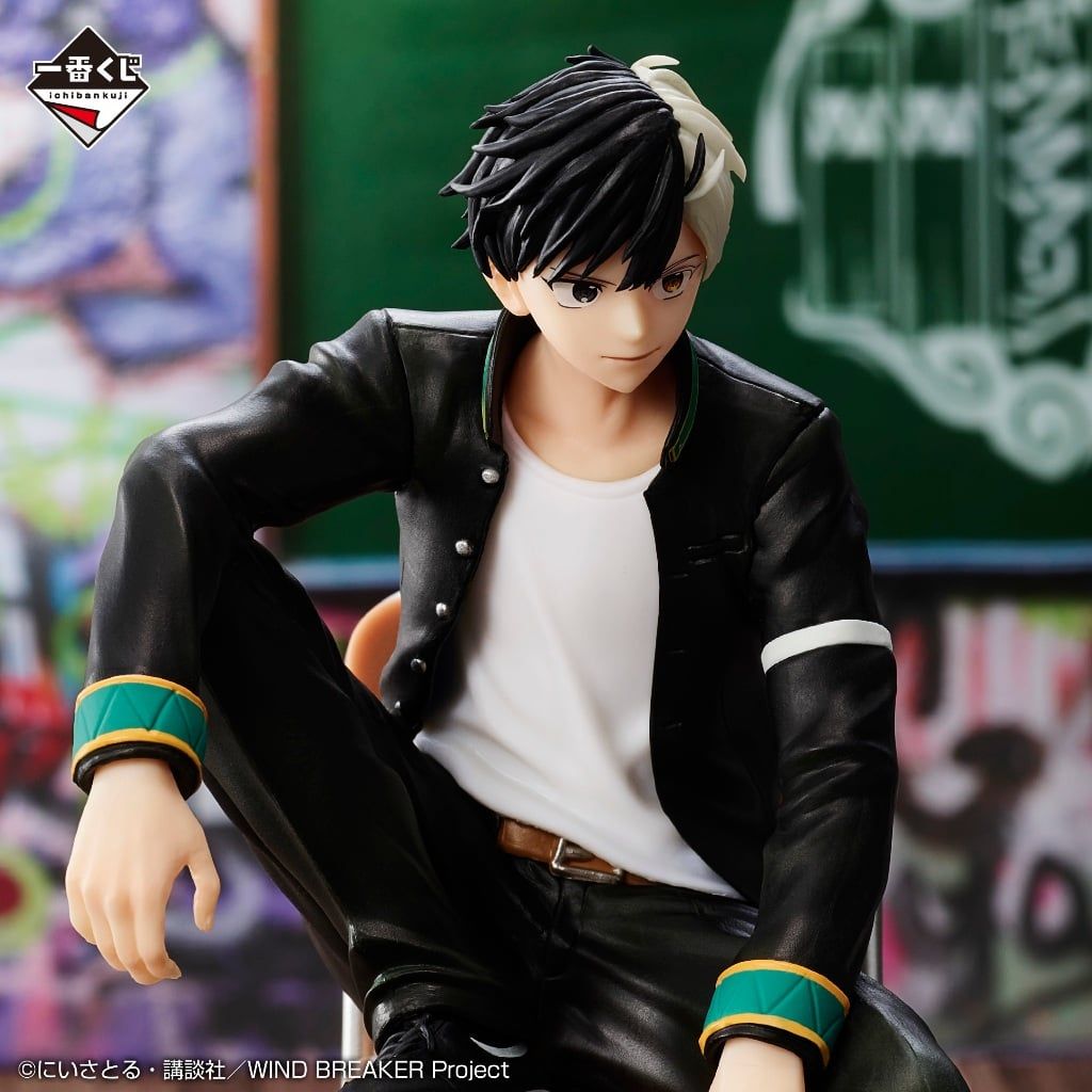 16cm [ hỏa tốc hcm ] Mô hình nhân vật WIND BREAKER - Sakura Haruka, Kaji Ren