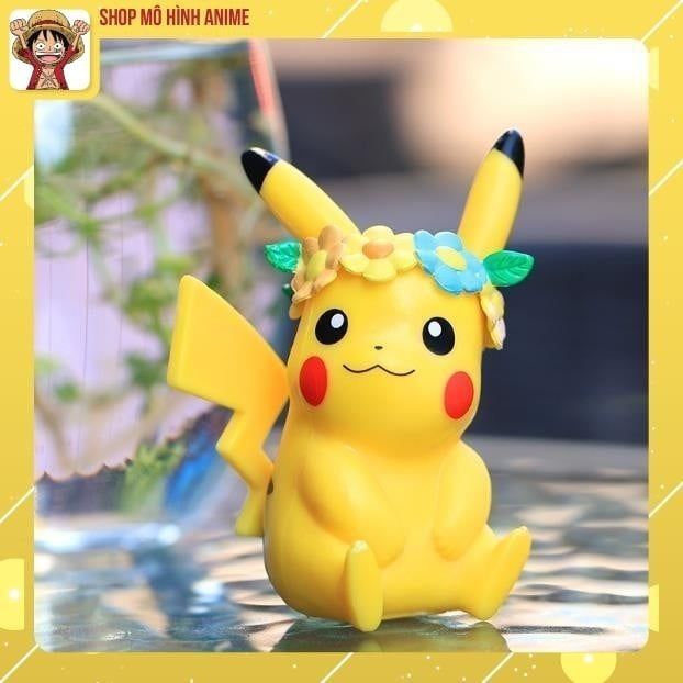 [ hỏa tốc hcm ] Mô Hình 6 Nhân Vật Pikachu, Phim Hoạt Hình 6 Tư Thế Khác Nhau pokemon