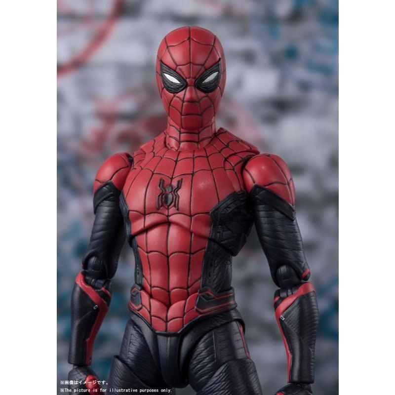 16cm [ Hỏa tốc ] Mô hình S.H.Figuarts Spider-Man Upgrade Suit Far From Home