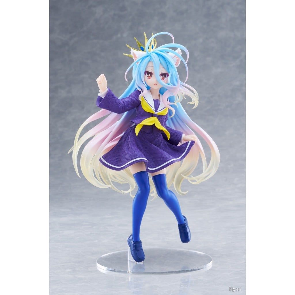 18cm FULLBOX [ hỏa tốc hcm ][ Vũ Trí Ba ] Mô hình nhân vật  No Game No Life - Shiro - Nekomimi Seifuku ver.