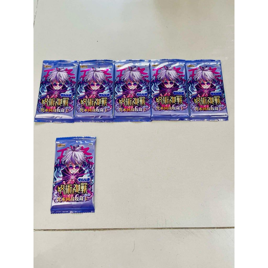 hỏa tốc [ Vũ Trí Ba ] Hộp Thẻ Bài Anime Jujutsu Kaisen Kayou Chú Thuật Hồi Chiến nhân phẩm
