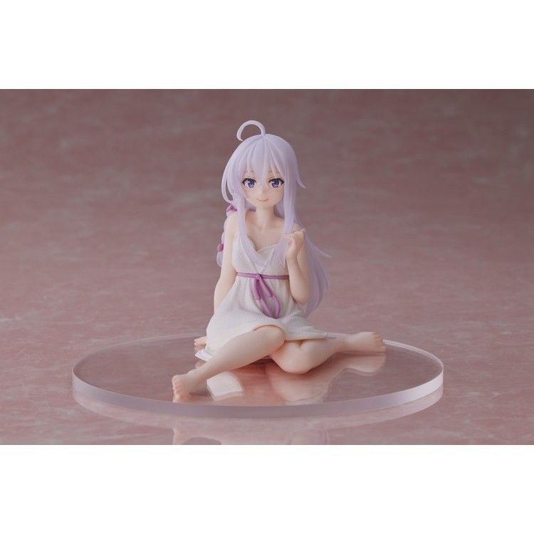 12cm [ hỏa tốc hcm ][ Vũ Trí Ba ] Mô hình nhân vật Majo no Tabitabi - Elaina Đồ Ngủ Ngồi