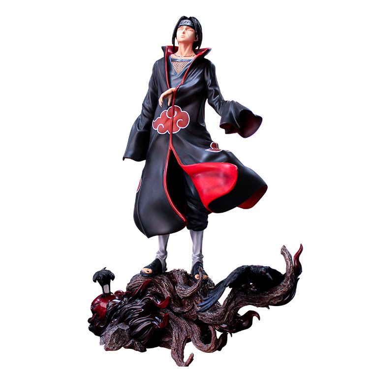 [ hỏa tốc hcm ][ Vũ Trí Ba ] Mô hình nhân vật uchiha ITACHI Akatsuki ( Có box ) - Naruto