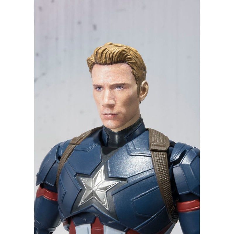 16cm FULLBOX [ Hỏa tốc ][ Vũ Trí Ba ] Mô hình S.H. Figuarts - Captain America (Civil War)