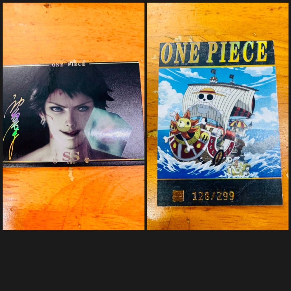 Thẻ lẻ đặc biệt One Piece Flim Red độ hiếm cao SSP,thẻ kim loại,mạ vàng