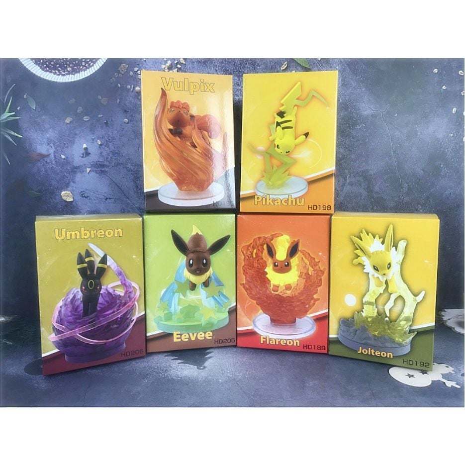 >15 mẫu [ Vũ Trí Ba ] [ hỏa tốc hcm ] Set 6 Mô hình Pokemon cực đẹp Dễ Thương, Tinh Xảo, Sắc Nét, cực ngầu pokemon