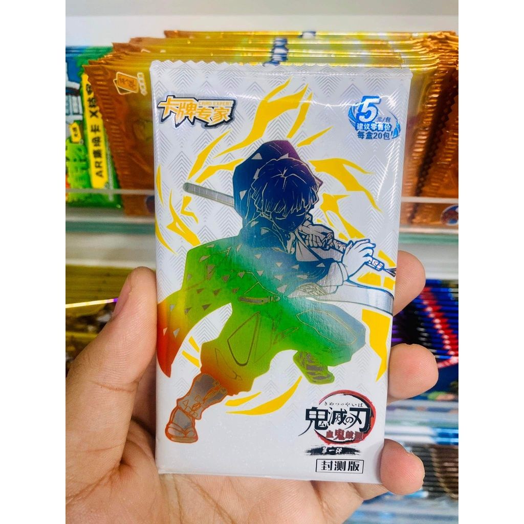 [ hỏa tốc hcm ][ Vũ Trí Ba ] [Mua 5 tặng 1] Tổng hợp ảnh thẻ nhân phẩm Anime Kimetsu no Yaiba Thanh Gươm Diệt Quỷ