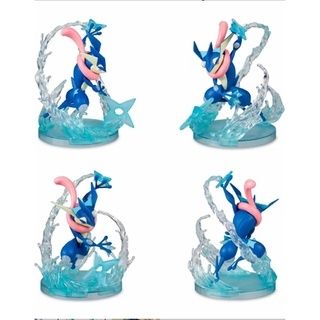 Full Box 18cm [ hỏa tốc hcm ][ Vũ Trí Ba ] Mô hình pokemon ếch ninja Greninja cấp 3