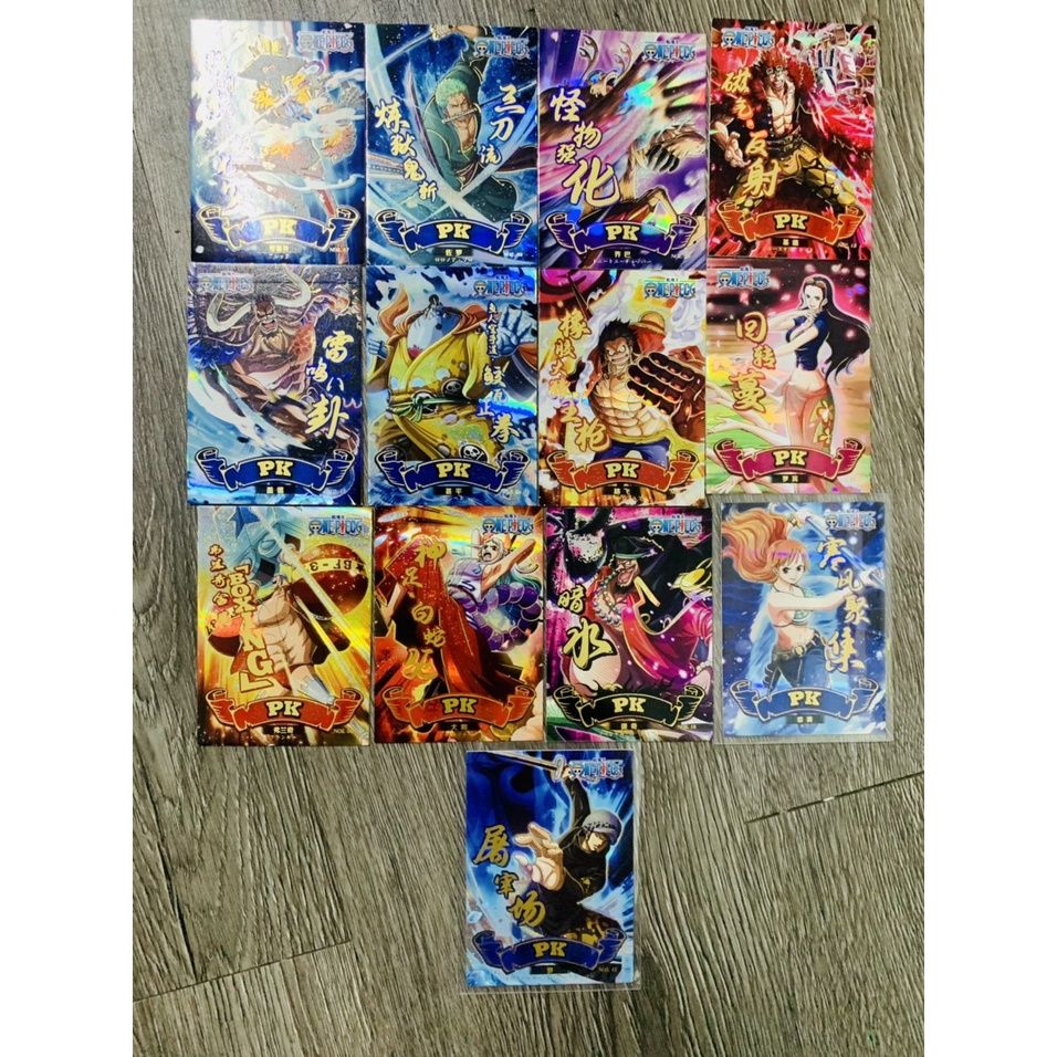 Thẻ lẻ đặc biệt One Piece Flim Red độ hiếm cao CP,PK,AR,UR,thẻ kim loại,mạ vàng