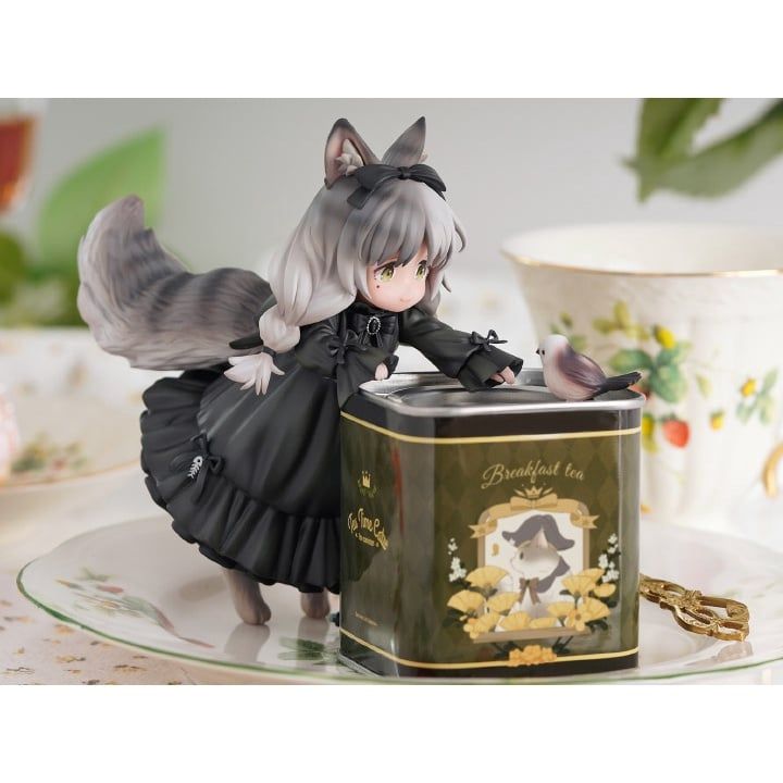 [ hỏa tốc hcm ][ Vũ Trí Ba ] Figure Hộp Trà Và Bé Mèo Có thể đựng đồ bên trong - Mô Hình FULL BOX cat tea 1 anime waifu