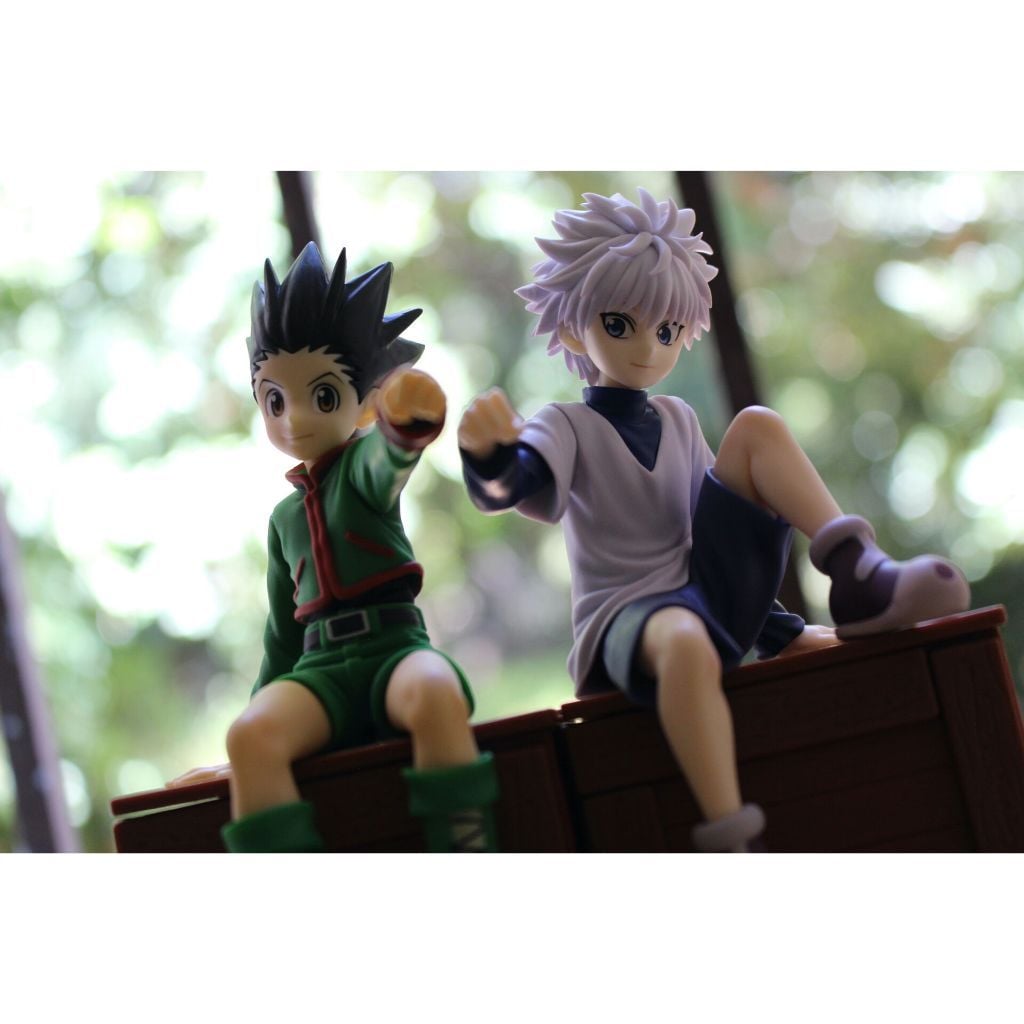 15cm [ hỏa tốc hcm ] Mô Hình nhân vật Hunter x Hunter - Gon Freecss & Killua Zoldyck