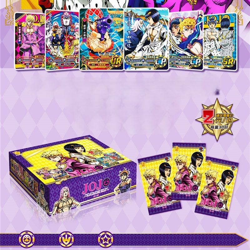 [ hỏa tốc hcm ][ Vũ Trí Ba ] Set 5 ảnh thẻ nhân phẩm Anime mô hình Jojo phần 5 ngẫu nhiên chibi xinh xắn
