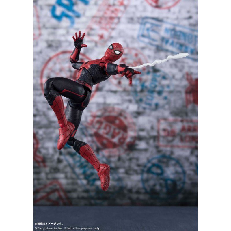 16cm [ Hỏa tốc ] Mô hình S.H.Figuarts Spider-Man Upgrade Suit Far From Home