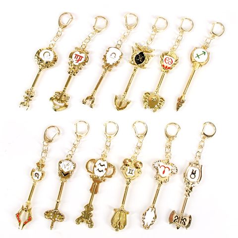 [ hỏa tốc hcm ][Mua 5 Tặng 1][ hỏa tốc hcm ][ Vũ Trí Ba ] Móc khóa 12 cung hoàng đạo - Fairy Tail