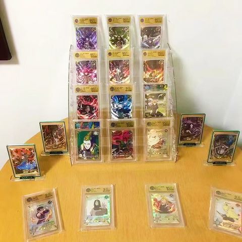 CÓ VIDEO [ Hỏa tốc ][ Vũ Trí Ba ] Kệ mica trưng bày thẻ pokemon yugioh anime k Pop huy hiệu thiệp