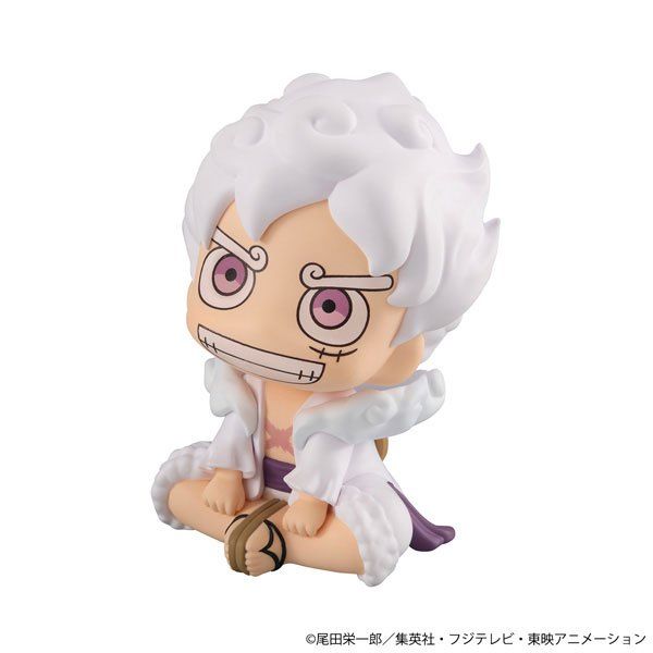 12cm [ Hỏa tốc ][ Vũ Trí Ba ] Mô hình LOOKUP nhân vật One Piece - Monkey D. Luffy Gear 5