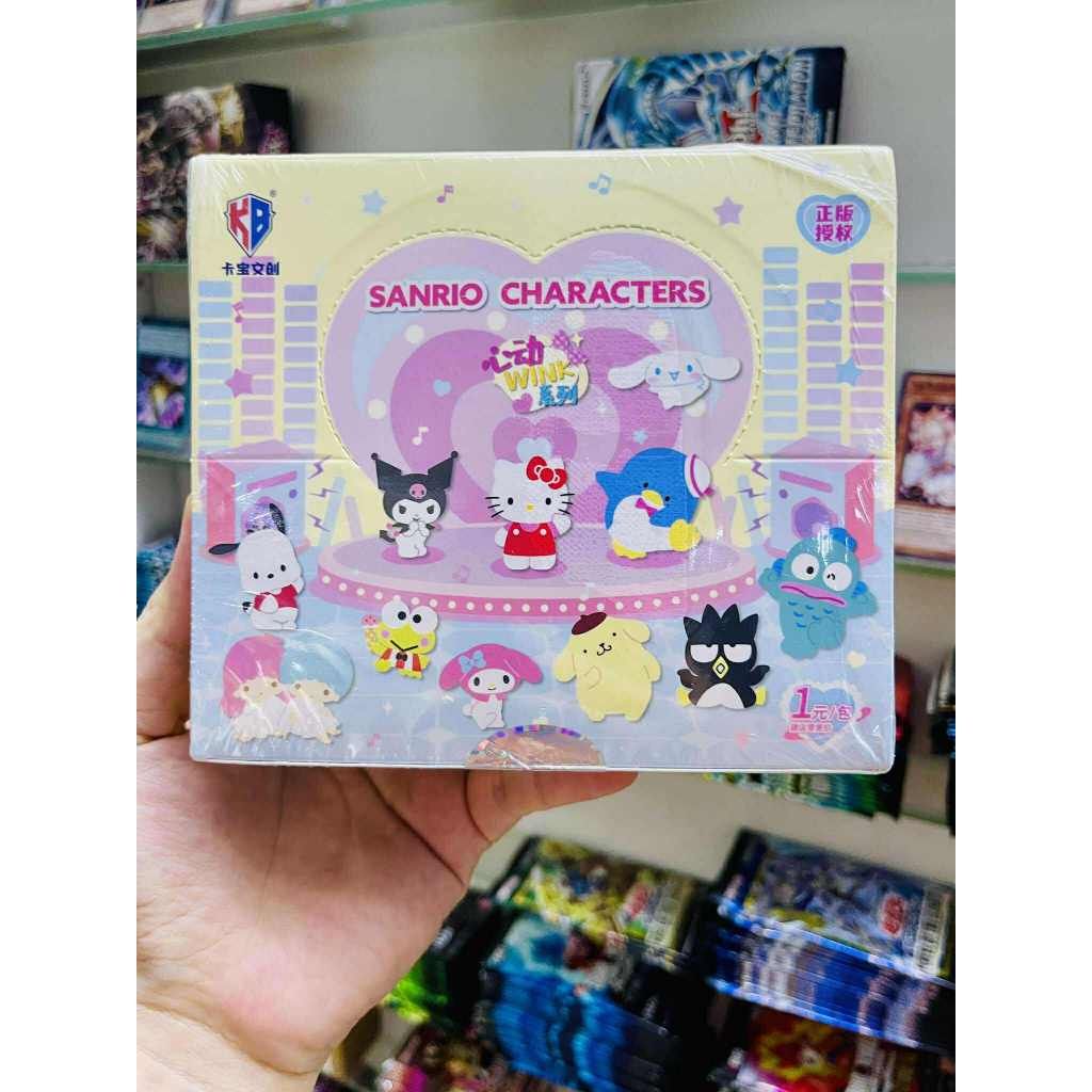 > 6 mẫu Chính Hãng [ hỏa tốc hcm ] Hộp 36 gói ảnh thẻ Sanrio hello kitty kuromi Cinnamoroll