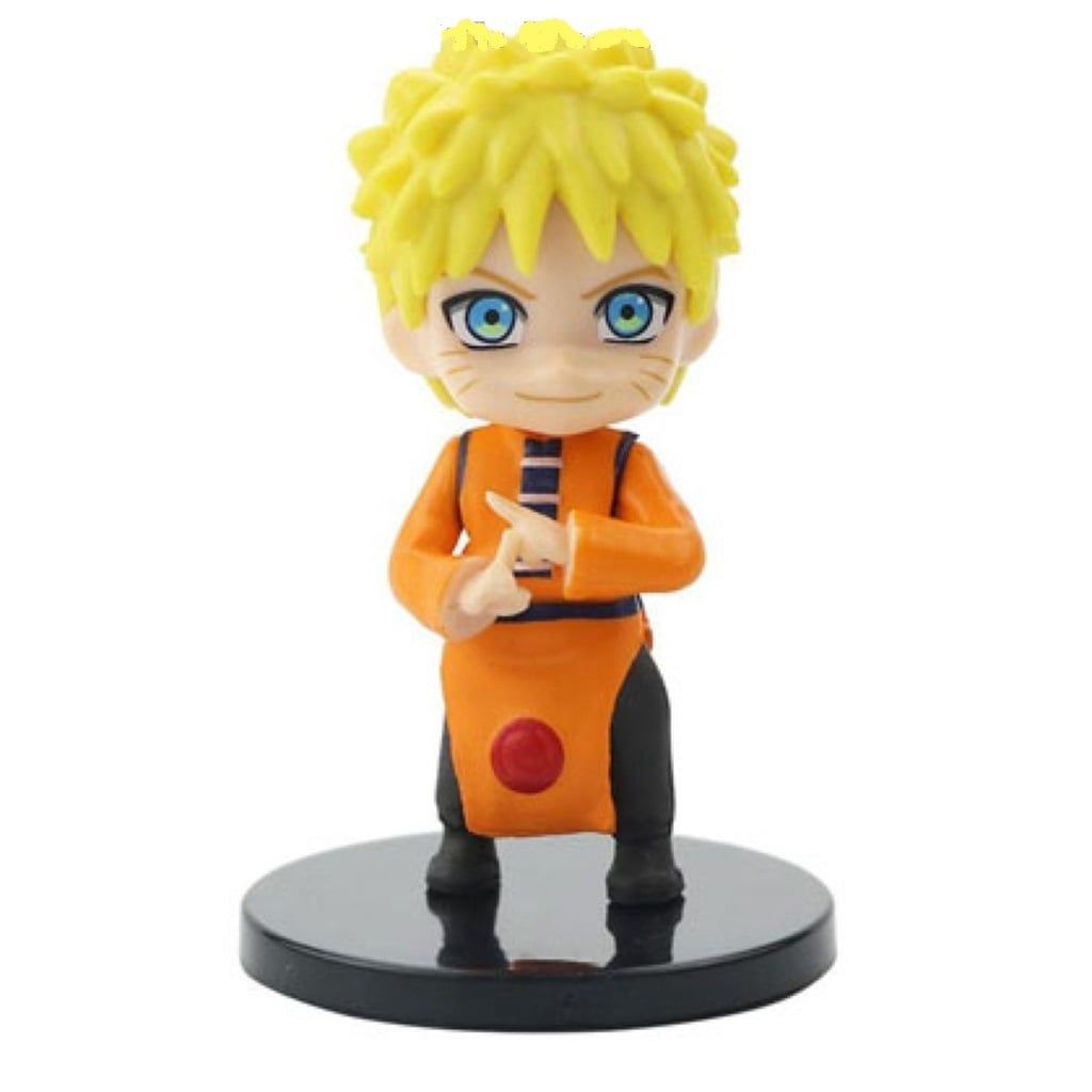 VIDEO Mua 5 tặng 1 [ hỏa tốc hcm ] Mô hình 12 nhân vật Naruto Kakashi Sasuke Itachi Gaara Sakura 8cm