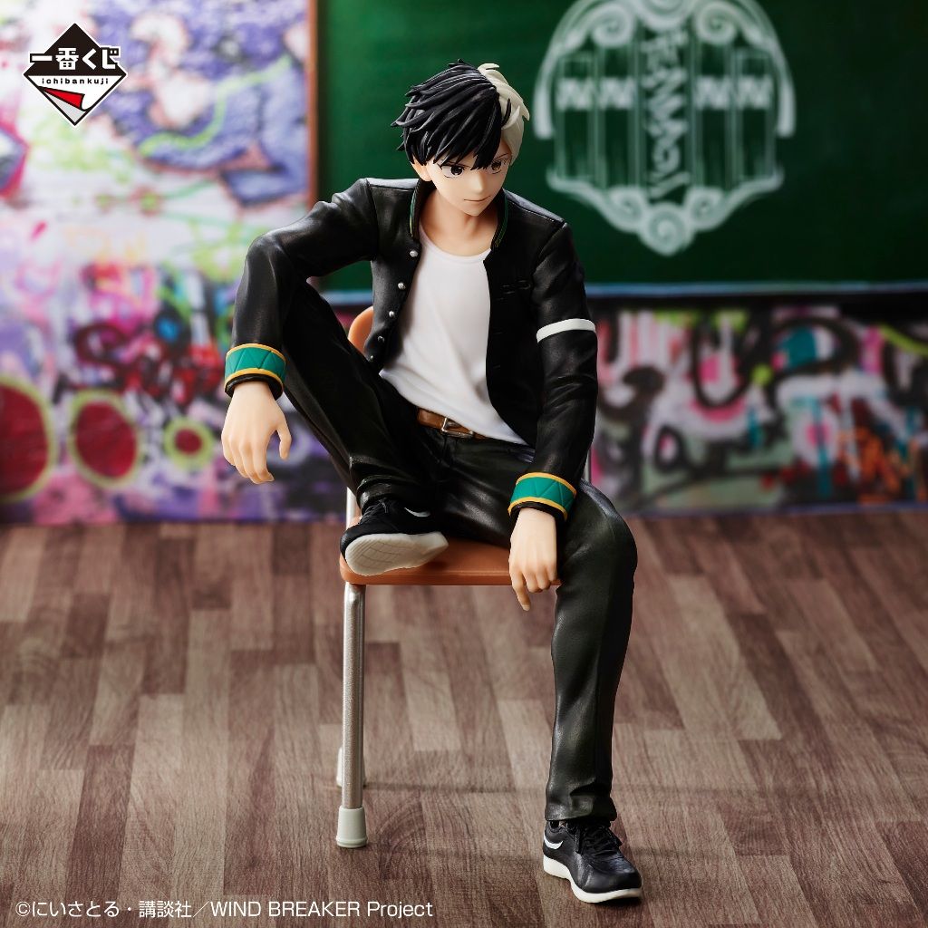 16cm [ hỏa tốc hcm ] Mô hình nhân vật WIND BREAKER - Sakura Haruka, Kaji Ren