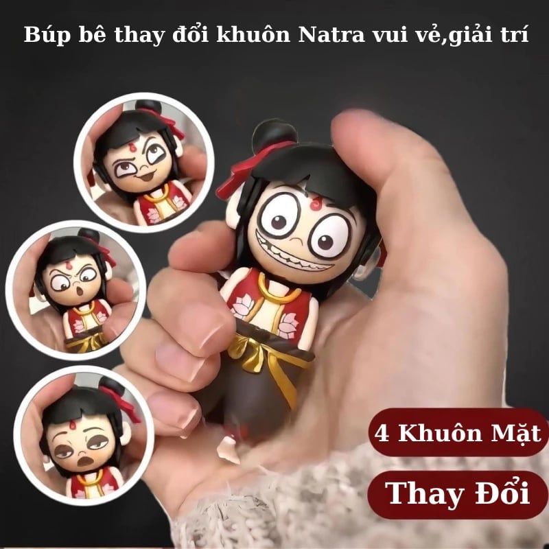 [ Hỏa tốc HCM ] Đồ chơi Natra 2 thay đổi khuôn mặt biểu cảm đồ sưu tầm giải trí na tra quà tặng vui nhộn độc đáo