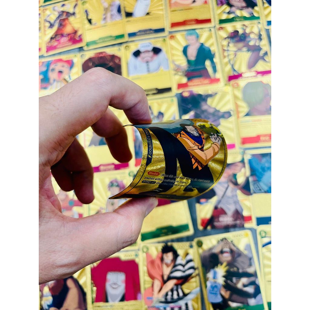 VIDEO [ hỏa tốc hcm ] 55 Lá thẻ one piece Mạ Vàng Trò Chơi Đối Kháng Đồ Chơi Trẻ Em