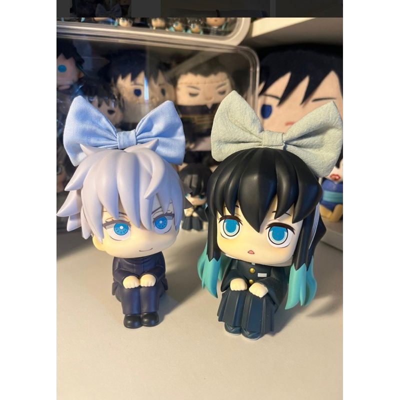 [ Hỏa tốc HCM ][ Vũ Trí Ba ] Phụ kiện nơ, túi cho lookup kaisen blue lock bluelock bông 10cm