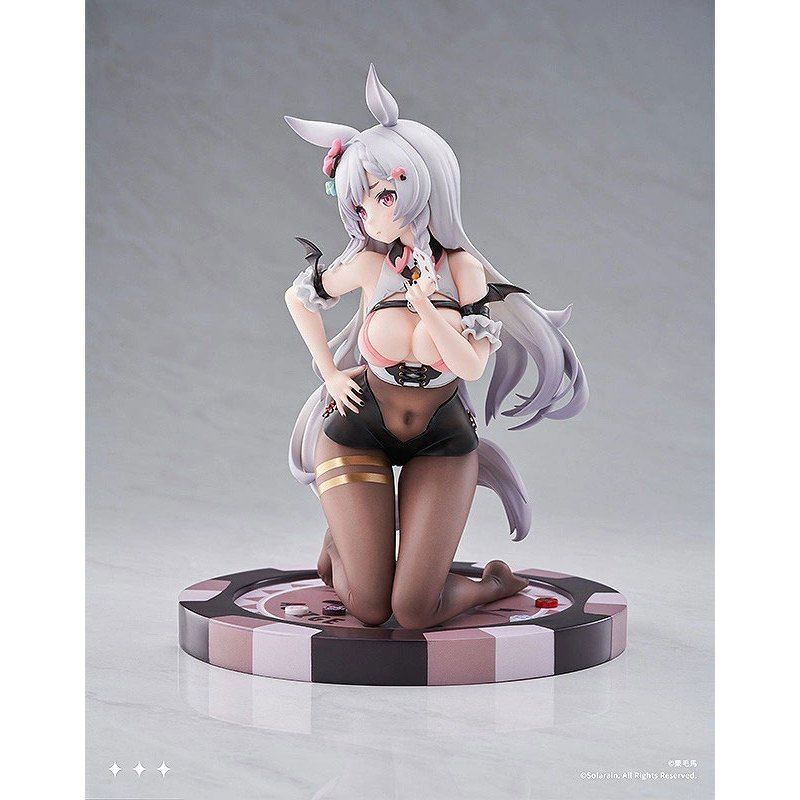 25cm FULL BOX TO [ hỏa tốc hcm ][ Vũ Trí Ba ] Mô hình nhân vật Ashige chan Lucky Dealer ver poker big