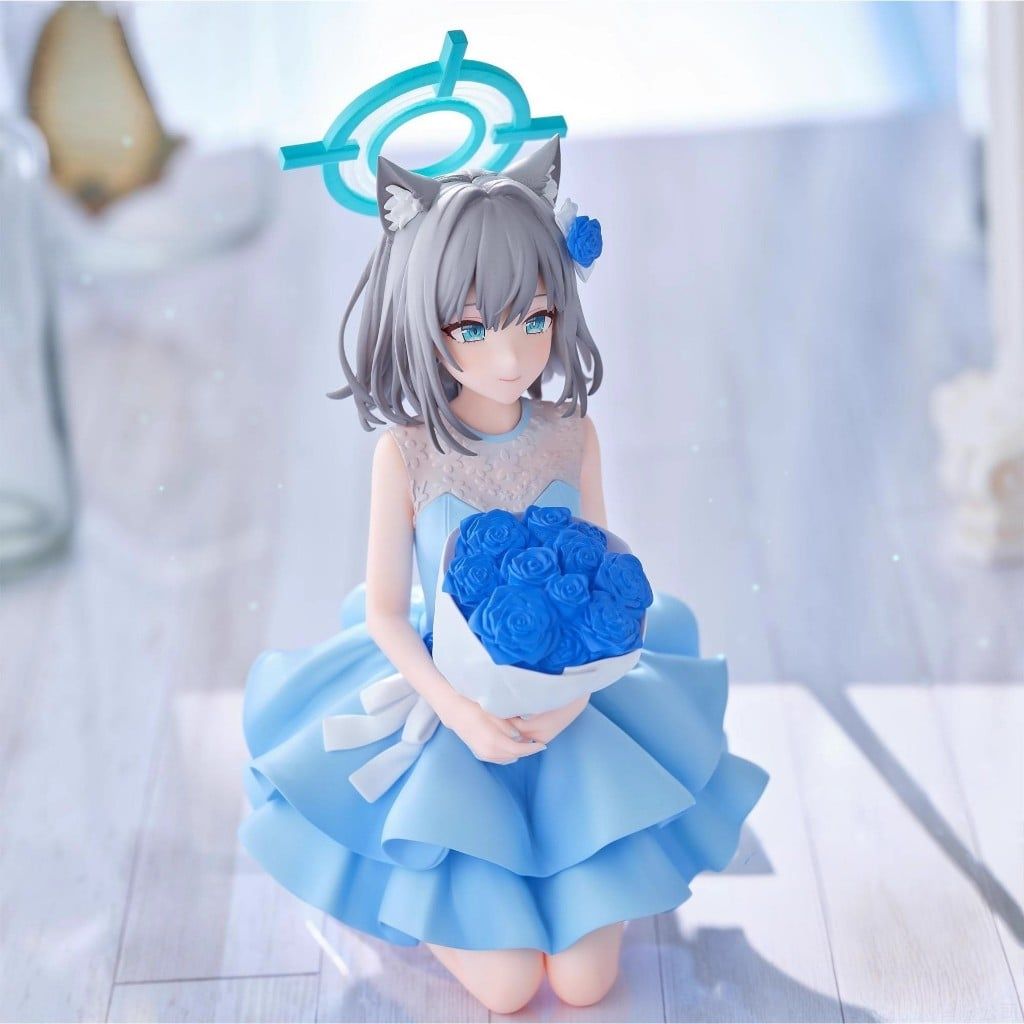 14cm [ Vũ Trí Ba ][ hỏa tốc hcm ] Mô hình nhân vật Blue Archive - Hoshino, Shiroko - Yumemirize